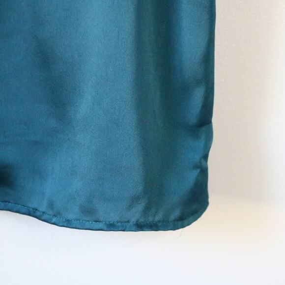 Willow & Root Women's Satin Slip Top Tank Lace Medium - Picture 4 of 6